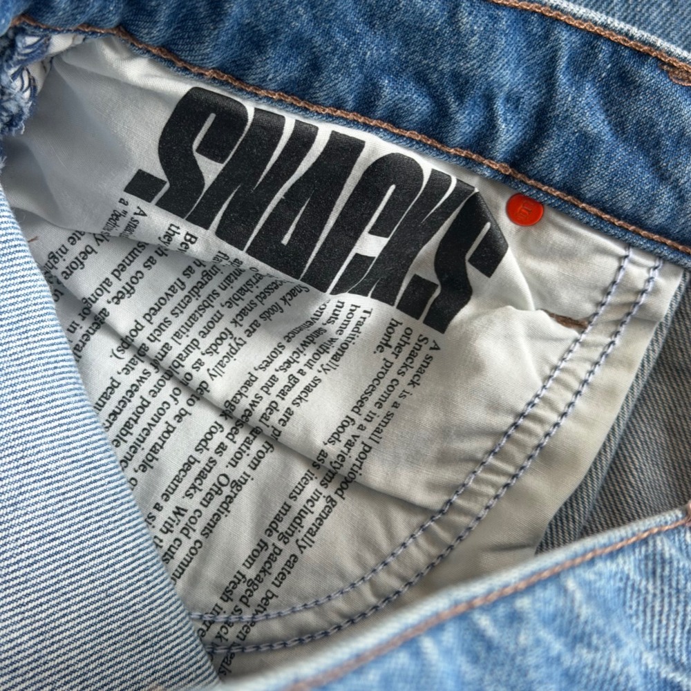 Snacks Mother Denim The Pleated Fun Dip Ankle Jeans 31 Delicious Memories NWT ! - Picture 10 of 11
